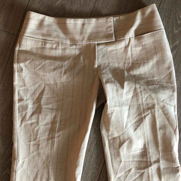 π° Express Design Studio Pinstripe Slacks Wide Leg - Picture 2 of 6